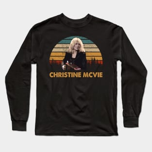 Christine Mcvie Capturing The Fleetwood Mac Songstress Long Sleeve T-Shirt